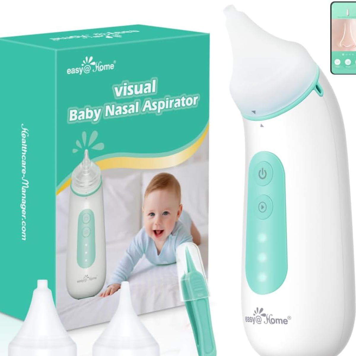 Aspirador nasal electrico para bebés